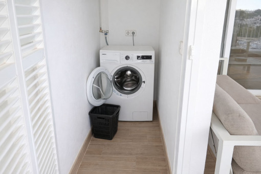 Storage room on the terrace