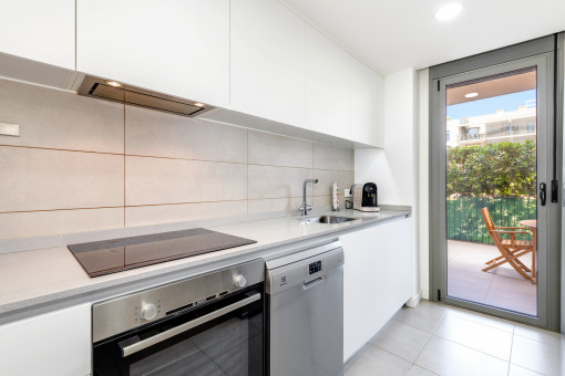 Bright kitchen