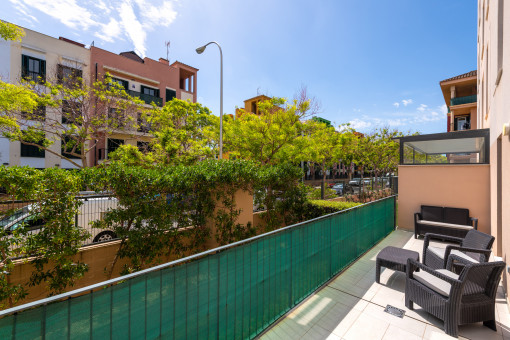Second terrace