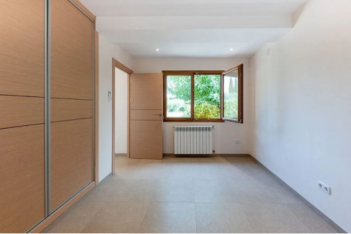 Bedroom of the guest house