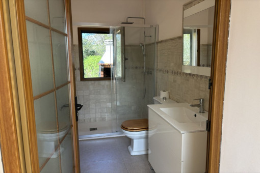 Bathroom of the guest house