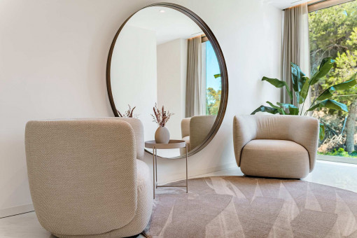 Cozy relaxation corner