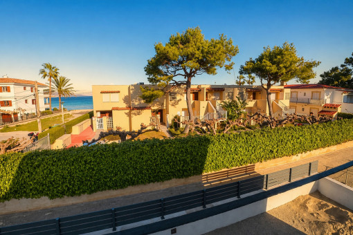Sea view from the upper floor