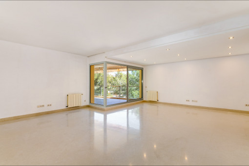 Living and dining area