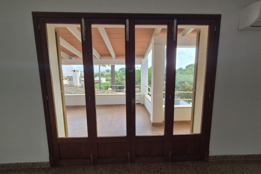Access to the terrace