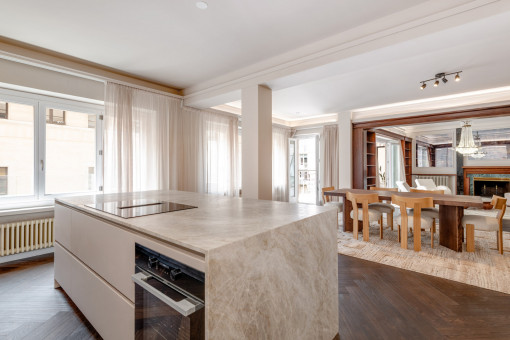 High-quality designer kitchen
