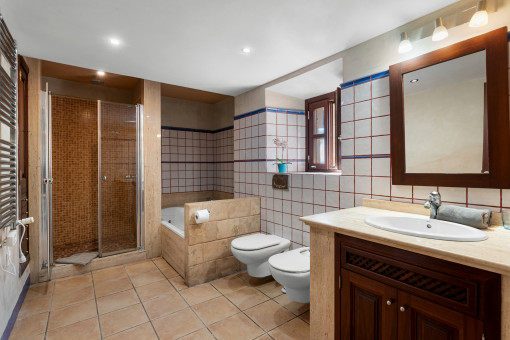 Master bedroom bathroom