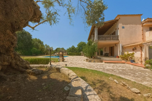 Large house with pool and garden