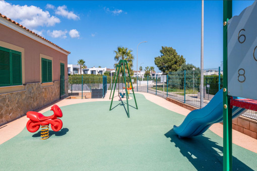 Play ground in community area