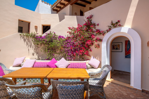 Idyllic outdoor area