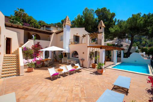 Spacious terrace