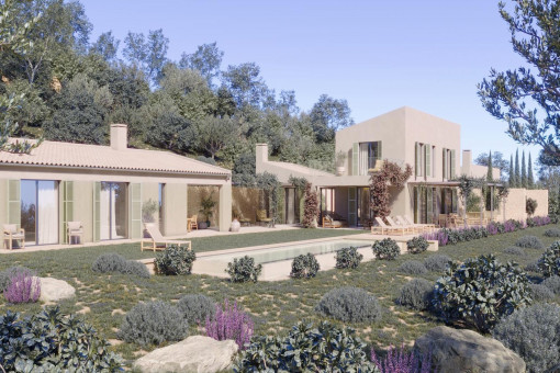 Unique plot with spectacular sea views and building project in Manacor