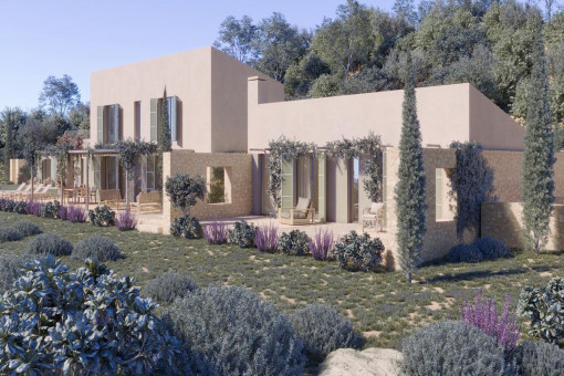 Traditional stone finca