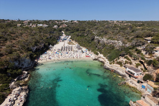 Beach from Cala llombards
