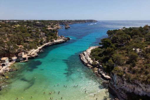 Beach from Cala llombards