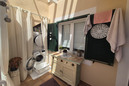 Functional laundry room
