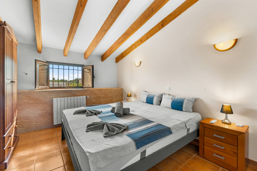 First bedroom on the upper floor