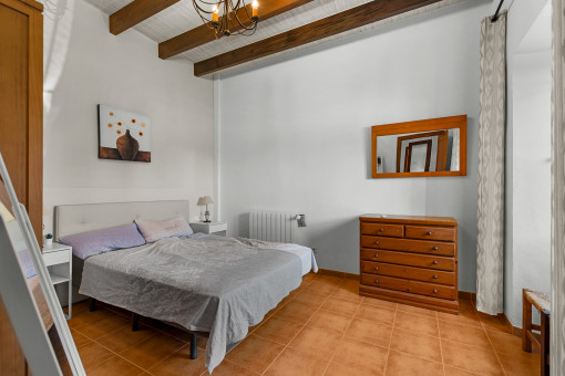 First bedroom on the ground floor