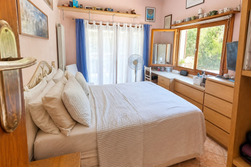 Second of four bedrooms