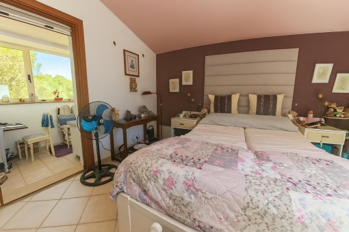 First of four bedrooms