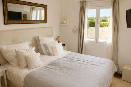 First bedroom on the ground floor