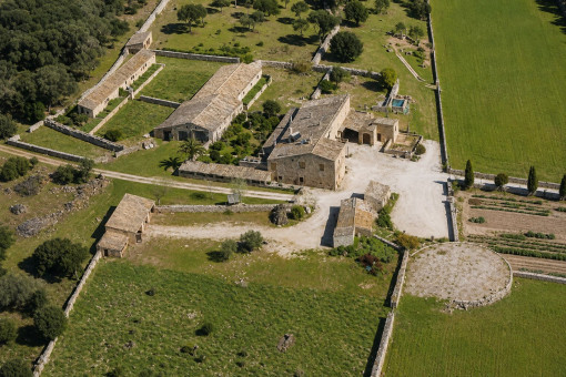 Extensive Estate from Above