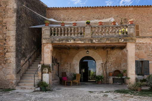 Main Façade with Terrace