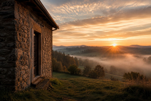 Atmospheric Views over the Estate