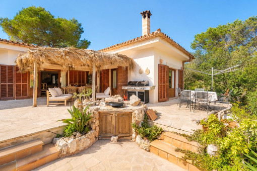 Spacious terrace