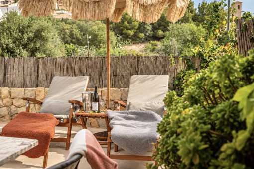 Cosy outdoor area