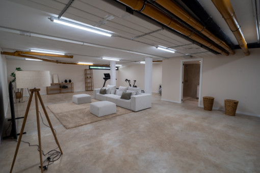 Spacious basement