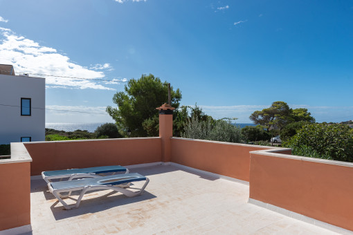 Roof Terrace with Sea View