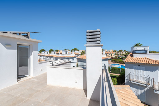 Roof terrace