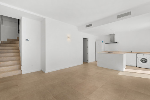 Living and dining area