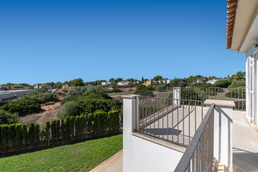 View from the balcony