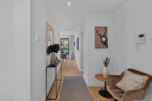 Welcoming entrance area