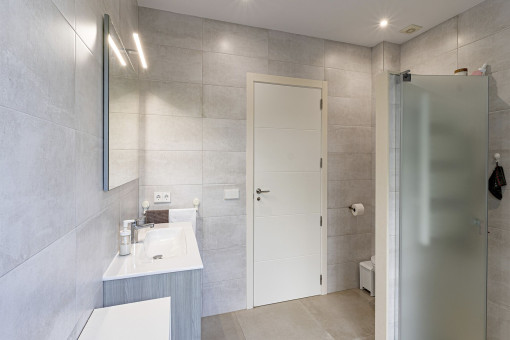 Bathroom with shower