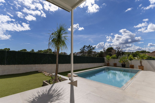 Pool area