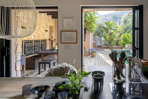 Kitchen and Dining Area