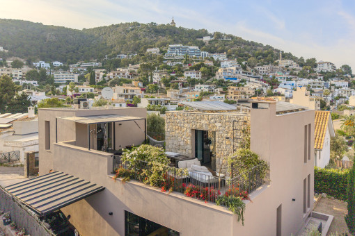 View of the Rooftop Terrace