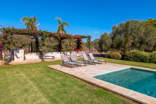 Pool area