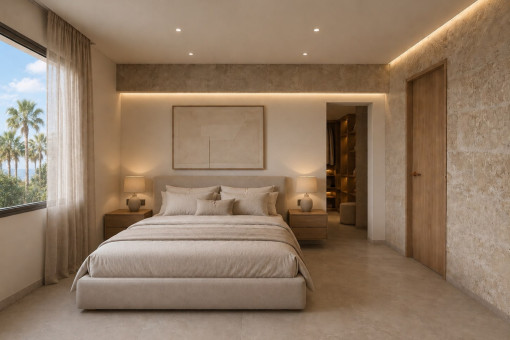 One of 4 bedrooms