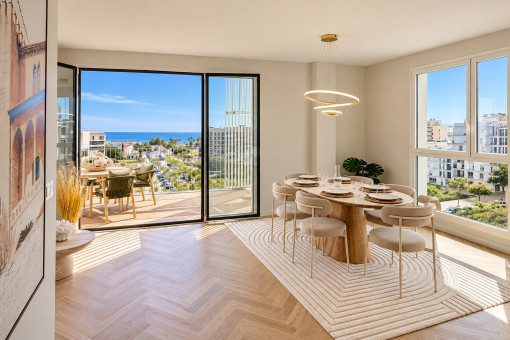 View from the living area