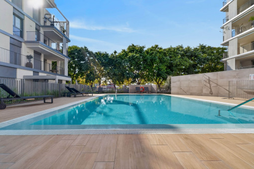 Communal swimmingpool