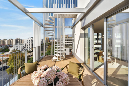 Terrace on the living level