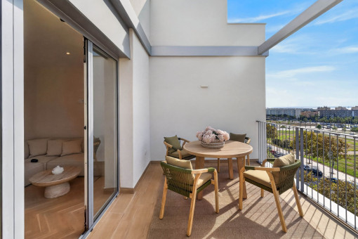 Terrace on the living level