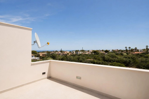 Terrace with seaview