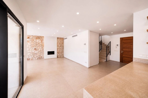 Living and dining area