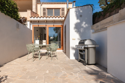 Terrace with Views of the House