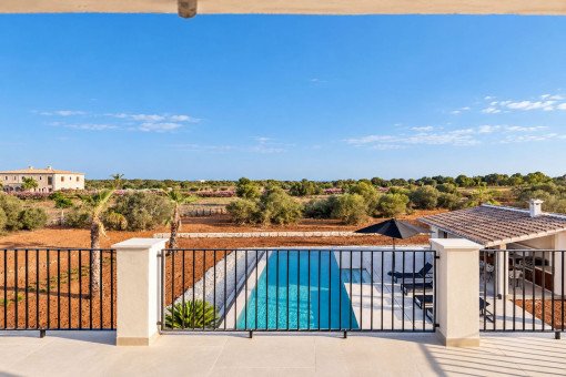 Stunning Views from the First-Floor Balcony
